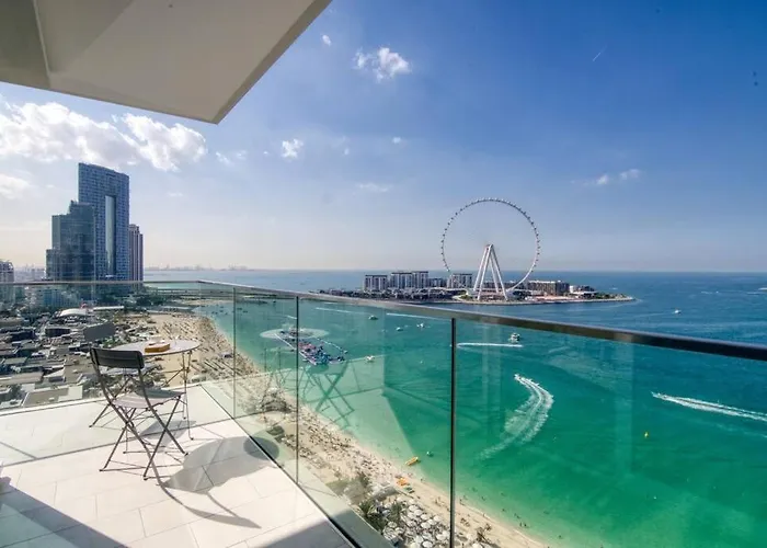 Stunning 2Br With Sea And Ain Dubai View At Jbr